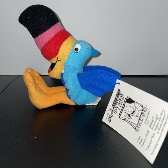 Kelloggs Toucan Sam Bean Bag Promo Plush (New With Tag) - Picture 3 of 6